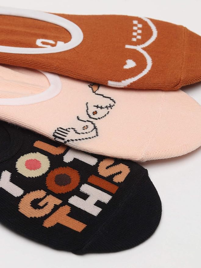 VANS Women's Breast Cancer Awareness 3 Pack Canoodle Socks, 6.5-10