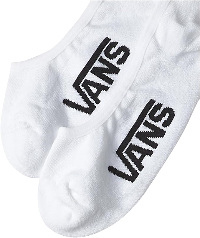 VANS SUPER NO SHOW - (3 Pack), White, (9.5-13) M US