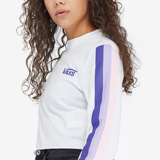 Vans Women's Rainee Float On Cropped Long Sleeve T-Shirt