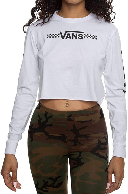 Vans Women's Funnier Times Cropped Long Sleeve T-Shirt