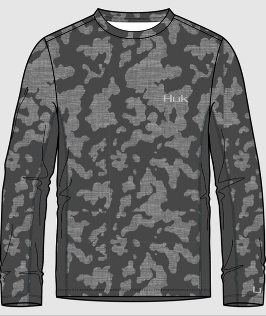 HUK Icon X Running Lake LS Men's Performance