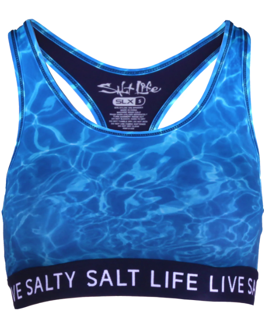 Salt Life Women's Calm Waters Performance Sports Bra