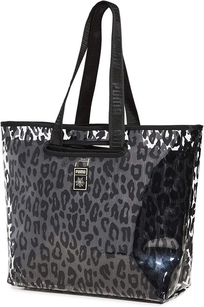 PUMA Women's X Charlotte Olympia Shopper Bag, Clear/Black