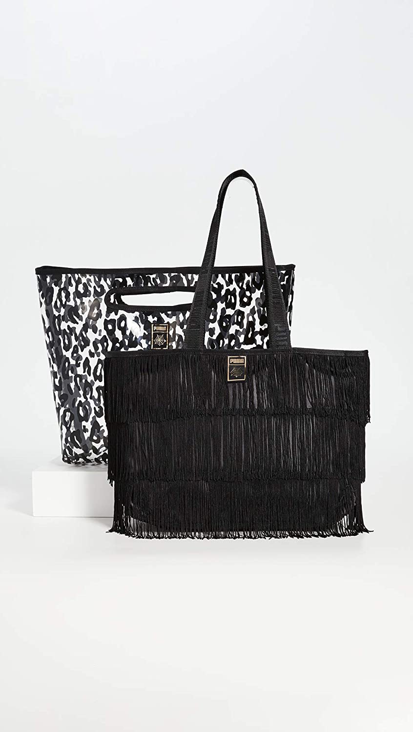 PUMA Women's X Charlotte Olympia Shopper Bag, Clear/Black