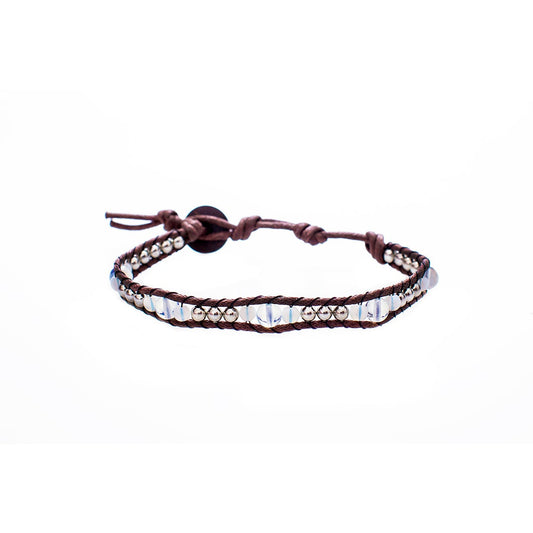 Lotus and Luna Orbit Bracelet
