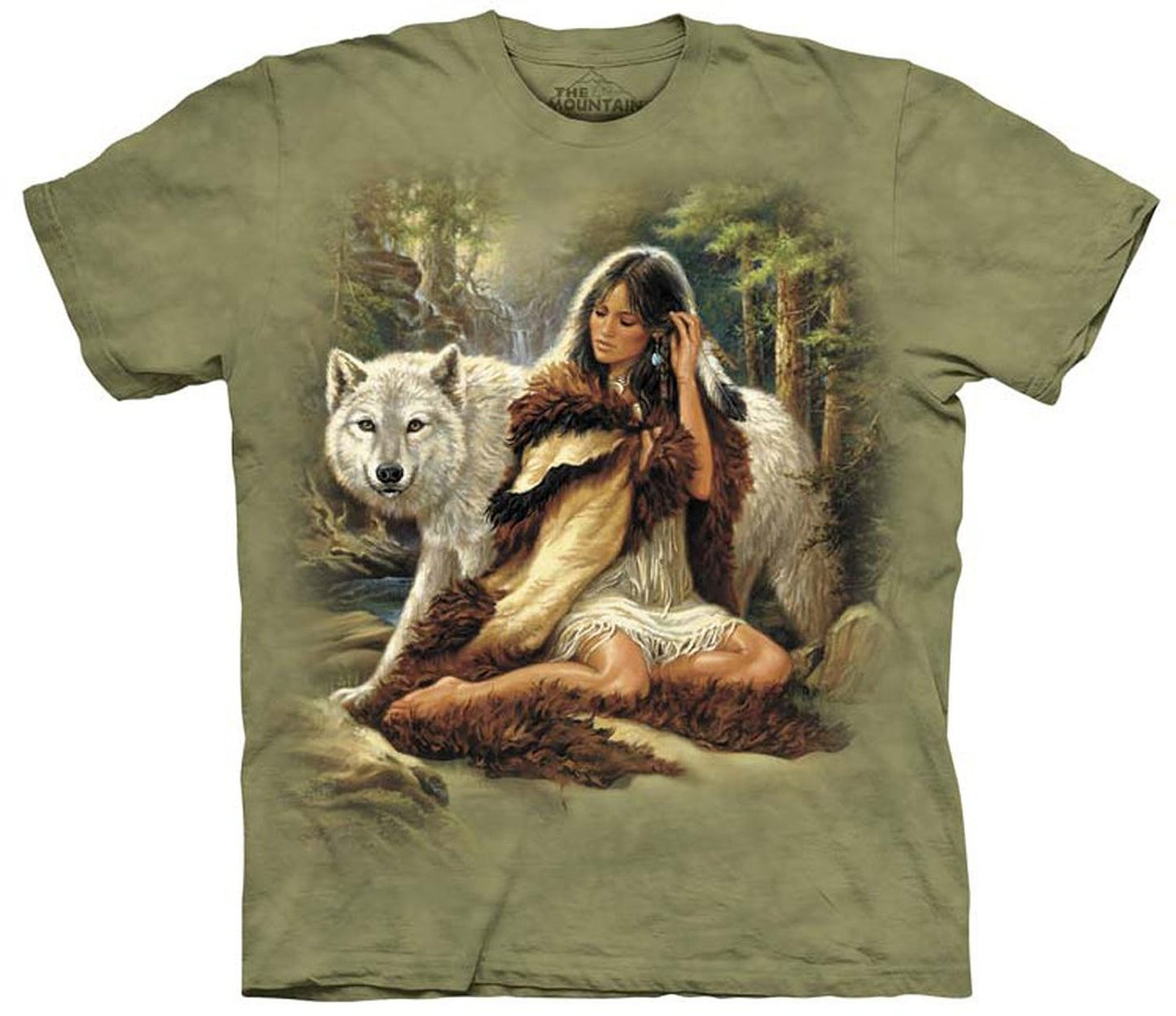 The Mountain Men's Wolf Protector T-Shirt