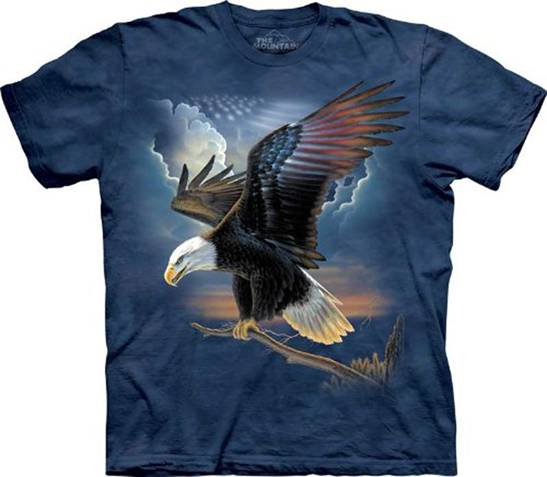 The Mountain Men's The Patriot Eagle Flag T-Shirt