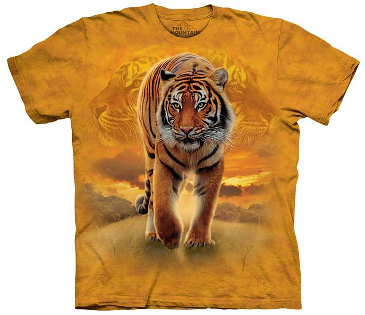 The Mountain Men's Rising Sun Tiger T-Shirt