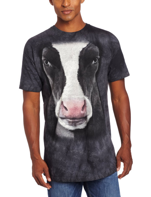 Black Cow Face The Mountain Men's T-Shirt