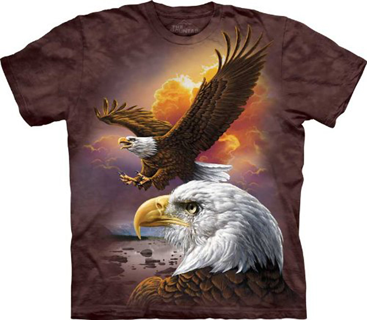 Eagle and Clouds The Mountain Men's T-Shirt