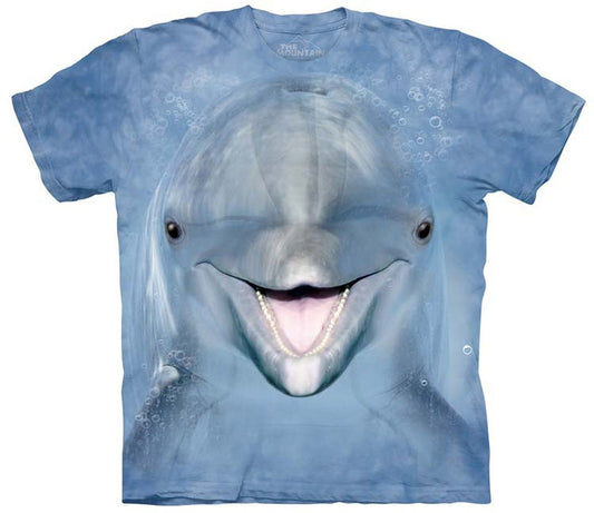 The Mountain Men's Dolphin Face T-Shirt