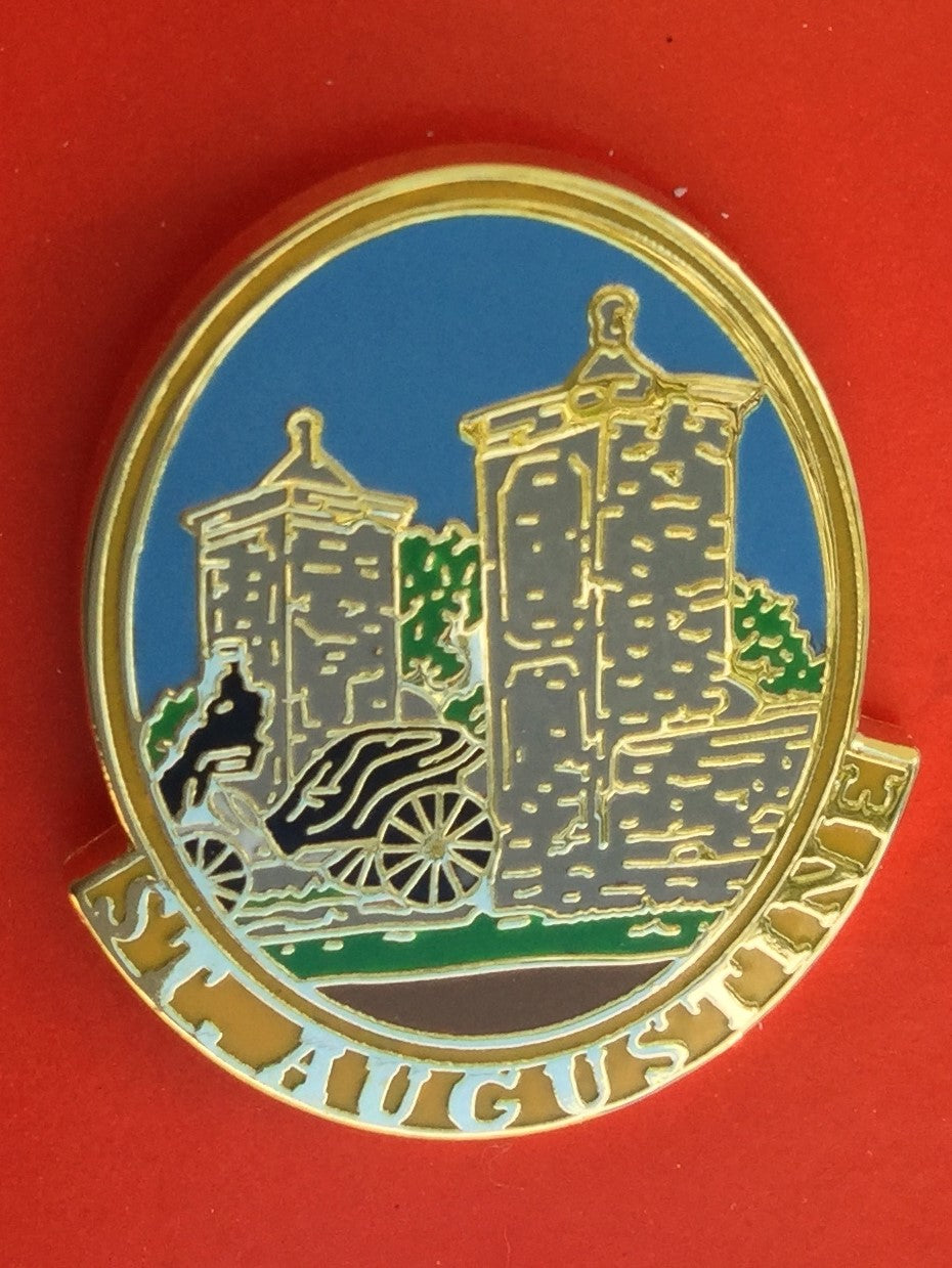 City Gate Souvenir Lapel Pin or Hat Tack