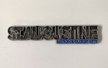 St. Augustine Nations Oldest City Metal Magnet