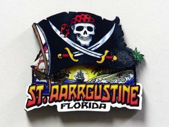 Magnet Pirate St Aargustine