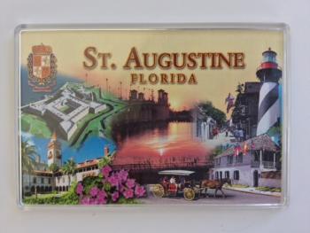 St. Augustine Signature Series Lucite Magnet