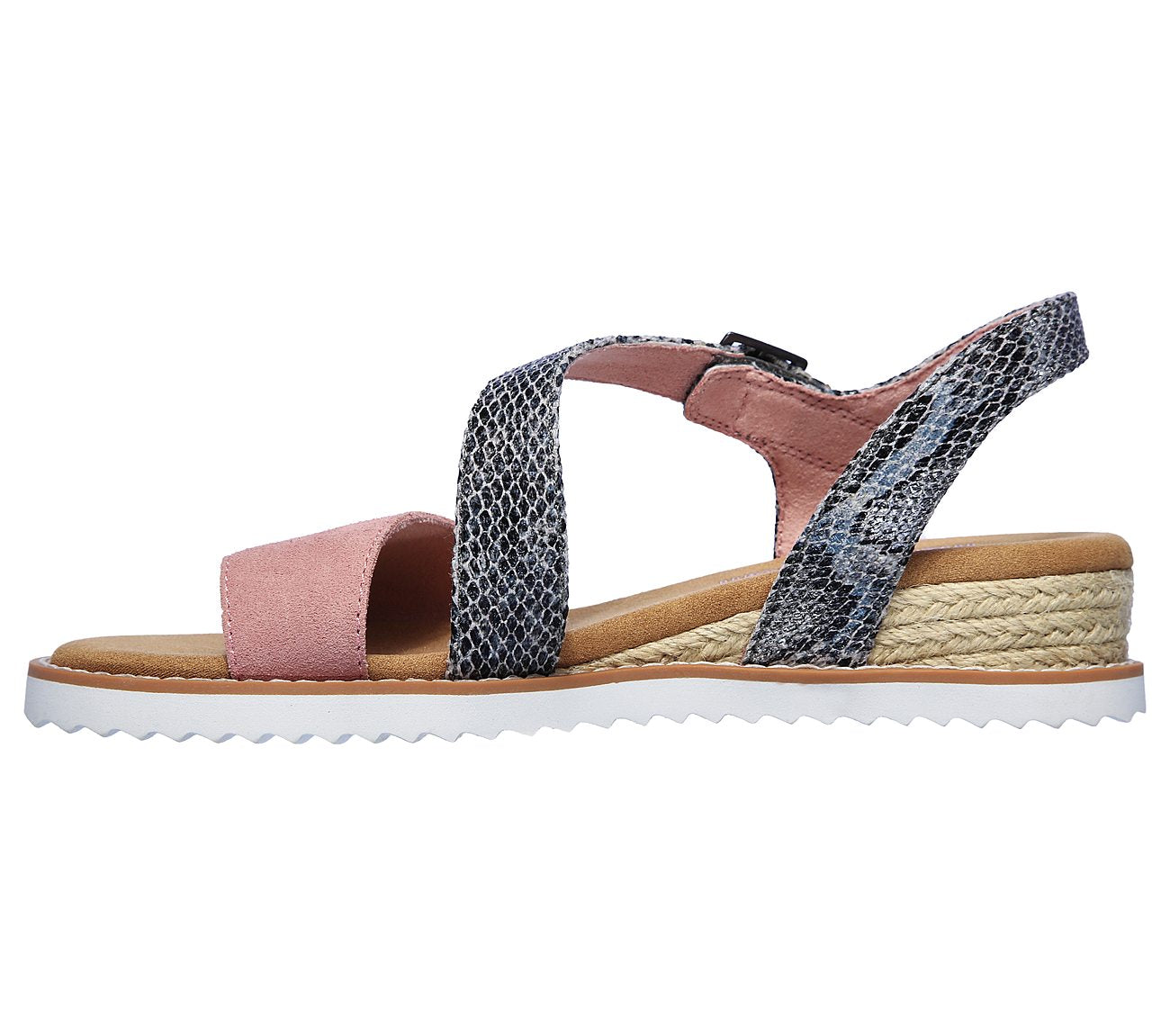 BOBS from Skechers Women's Desert Kiss - Cactus Rose sandal