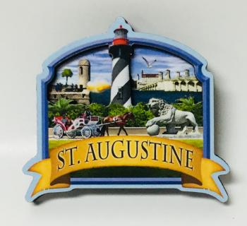 2-D Lighthouse Magnet