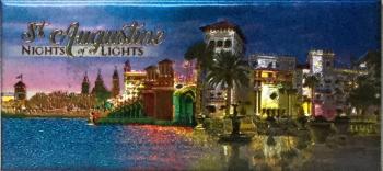 Nights of Lights Foil Magnet