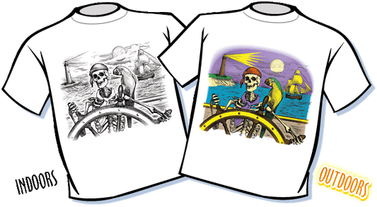 Magic T-shirts Captain Bones Adult T-shirt