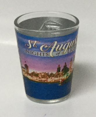 Nights of Lights Foil Shot Glass