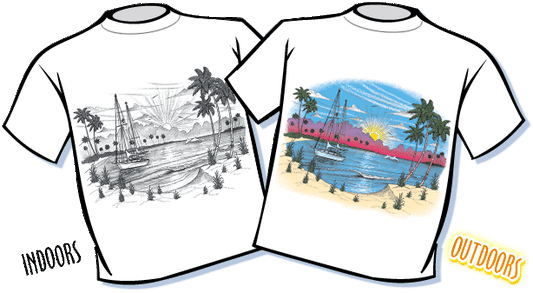 Magic T-shirts Paradise Beach Adult T-shirt