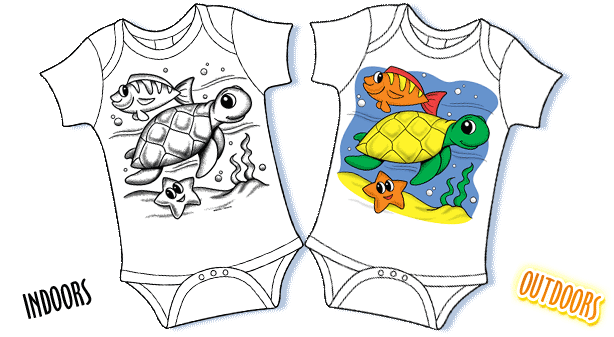 Magic T-shirts Creeper Little Turtle