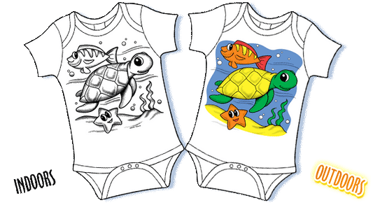 Magic T-shirts Creeper Little Turtle