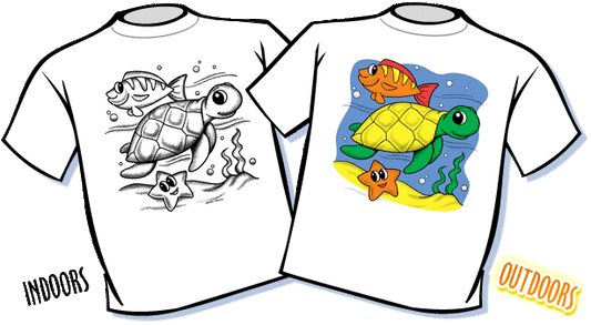 Magic T-shirts Toddler Little Turtle Shirt