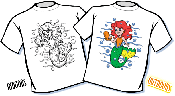 Magic T-shirts Toddler Little Mermaid Shirt