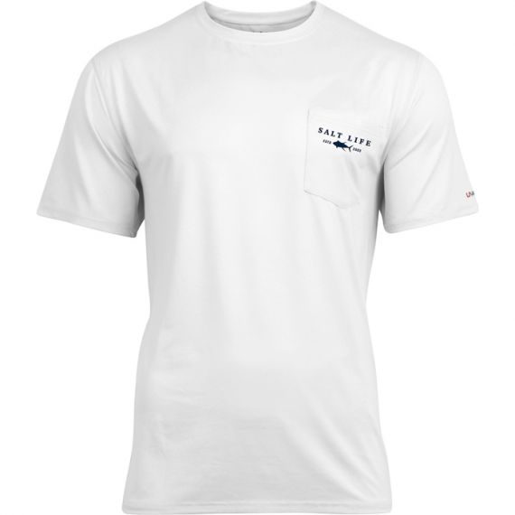 Salt Life Men's Respect Performance Pocket Tee