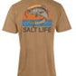 Salt Life Men's, Snook Life, Non-PKT, SS, Salt Wash TEE