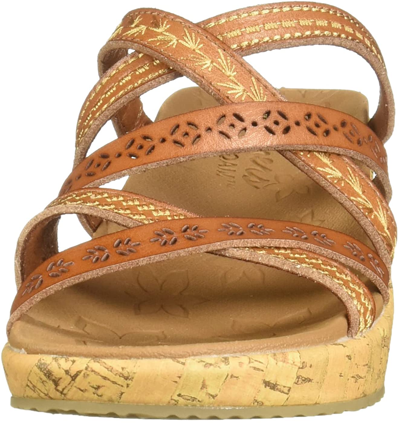 Skechers Women's Beverlee - Tiger Posse Wedge Sandal