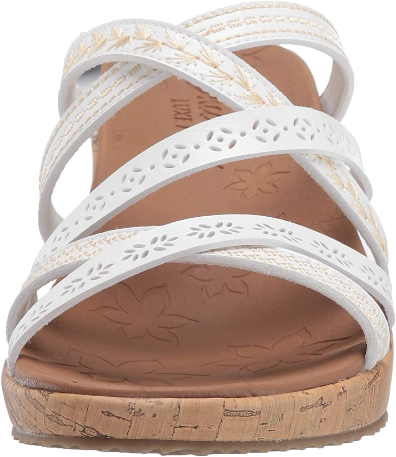 Skechers Women's Beverlee - Tiger Posse Wedge Sandal