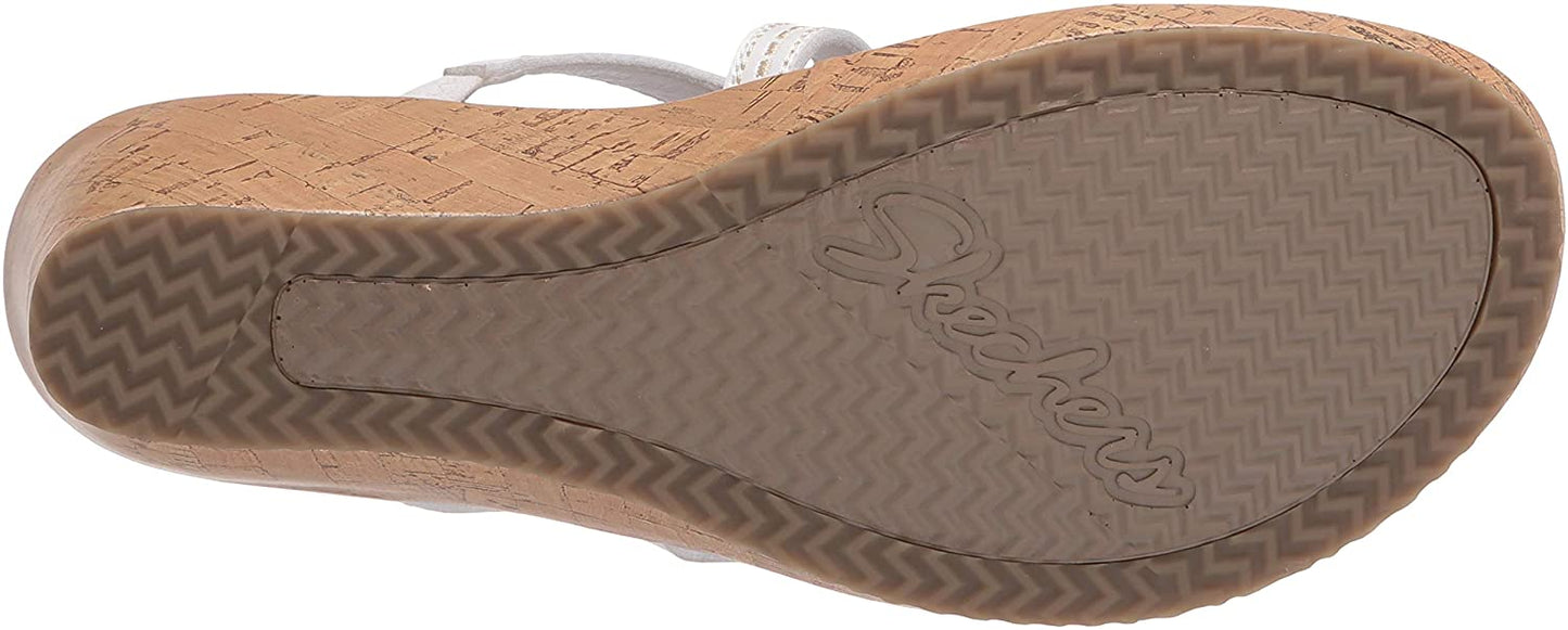 Skechers Women's Beverlee - Tiger Posse Wedge Sandal