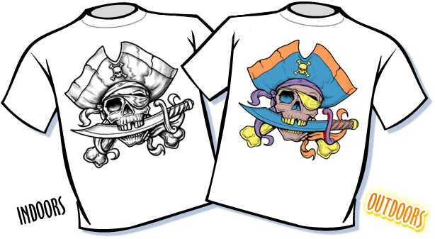 Magic T-shirts Skull And Crossbone Adult T-shirt