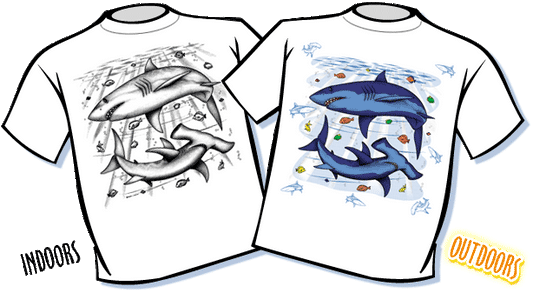 Magic T-shirts Big Shark Youth T-shirt