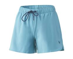 HUK Womans Pursuit Solid Volly Short