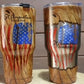 ID SA Souvenir Tumbler Cup With Straw,Flag,