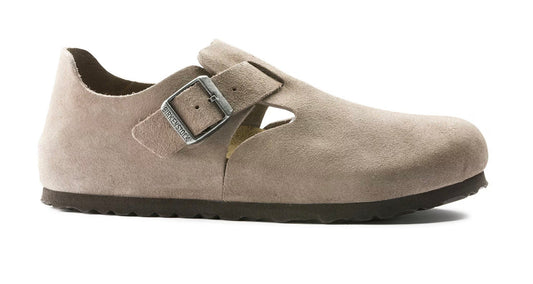 Birkenstock Unisex London Suede Clogs