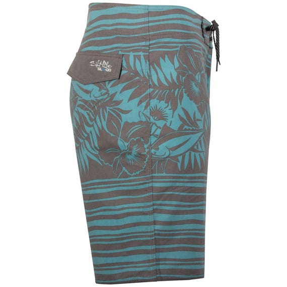 Salt Life Men's Fish Tropics Performance Boardshorts