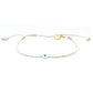 Lotus and Luna Evil Eye Bracelet,