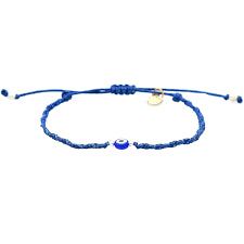 Lotus and Luna Evil Eye Bracelet,