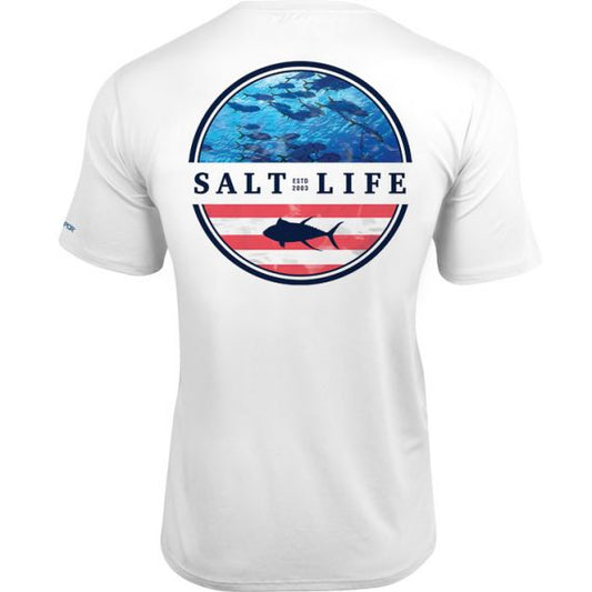 Salt Life Men's Respect Performance Pocket Tee