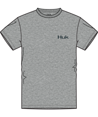 HUK KC State The Rig FL T-shirt