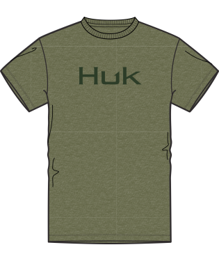 HUK LOGO Men's Tee