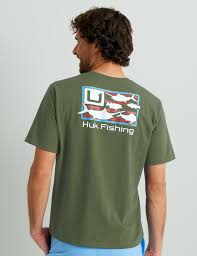 HUK Trophy Flag Men's Tee