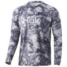 Huk Vented Mossy Oak Fracture LS Performance