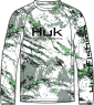 HUK, Pursuit Mossy Oak Printed, LS, Vapor, Hoodie,