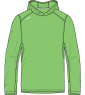 HUK, Break Water, LS, Vapor, Hoodie,