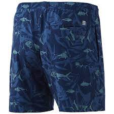 Huk Pursuit Ocean Palm Volley Swim Short